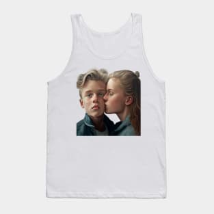 Cute Girl and boy Tank Top